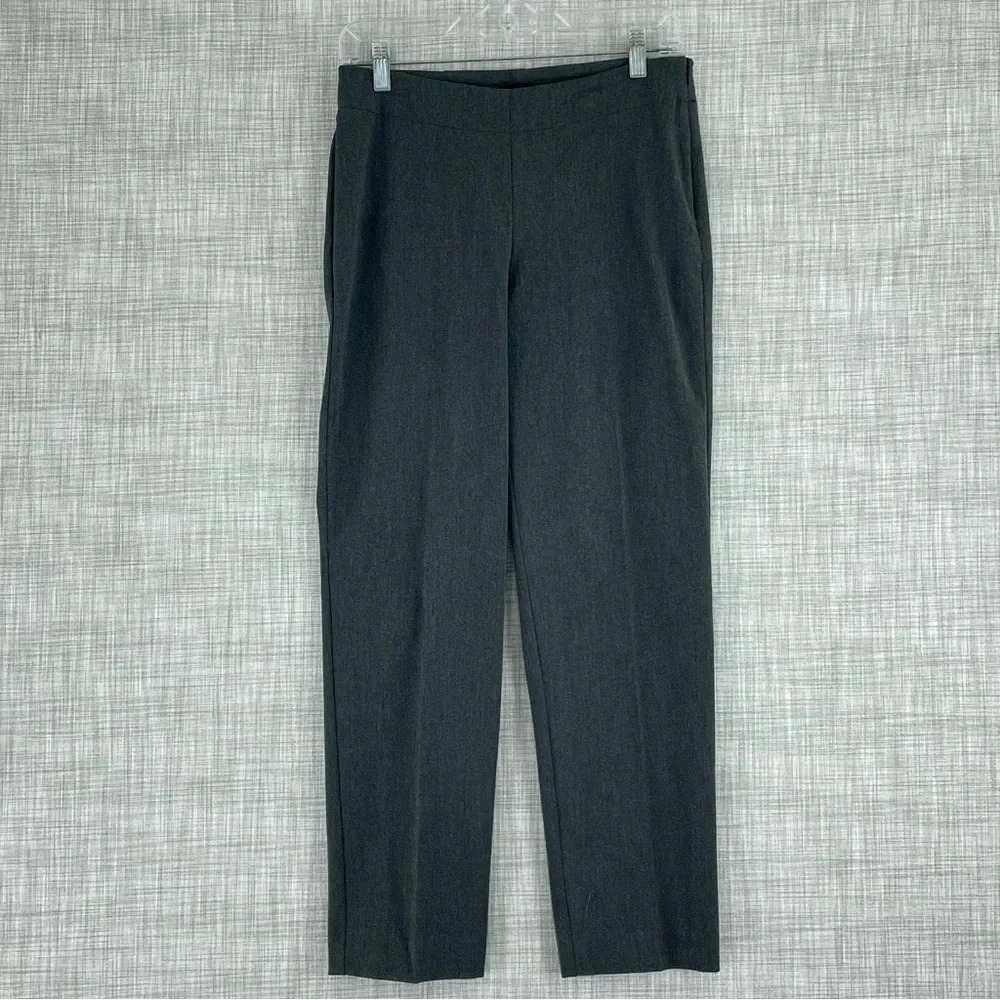 Talbots Womens Size 4p gray ankle pants heritage 2884
